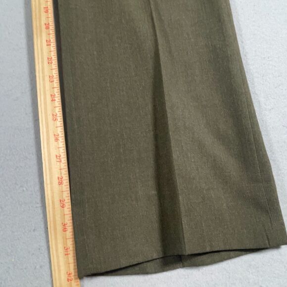Defense‎ Logistics Agency Pants Mens 34L Army Green Trousers Slacks - Picture 3 of 11